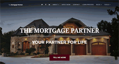Desktop Screenshot of mortgagepartner.com